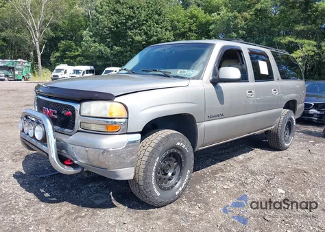 2000 GMC Yukon Xl 1500 Slt из США, поврежденный, VIN 3GKFK16T6YG174341